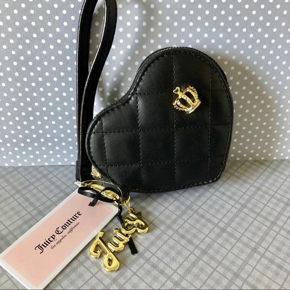 Juicy Couture Handbags - 🔥FINAL PRICE 🔥Juicy Couture Heart Wristlet NWT